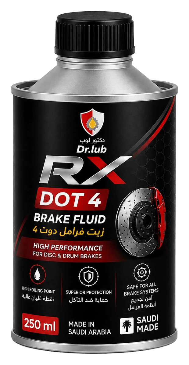 RX BRAKE FLUID DOT 4 — DOT 4